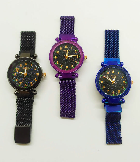 Reloj Metalico Xiaoya Imantado