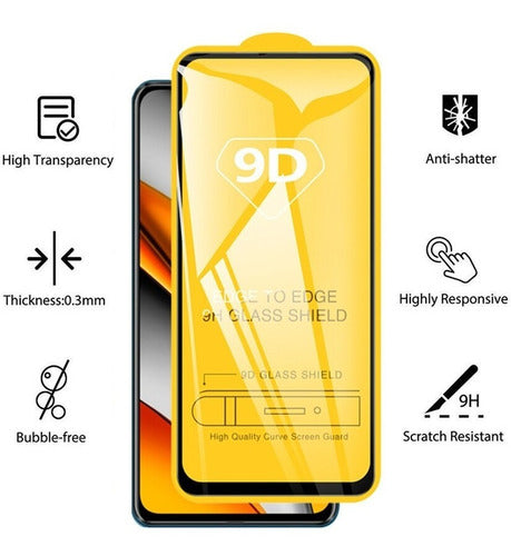 MICA 9D FULL COVER PARA XIAOMI REDMI 10C