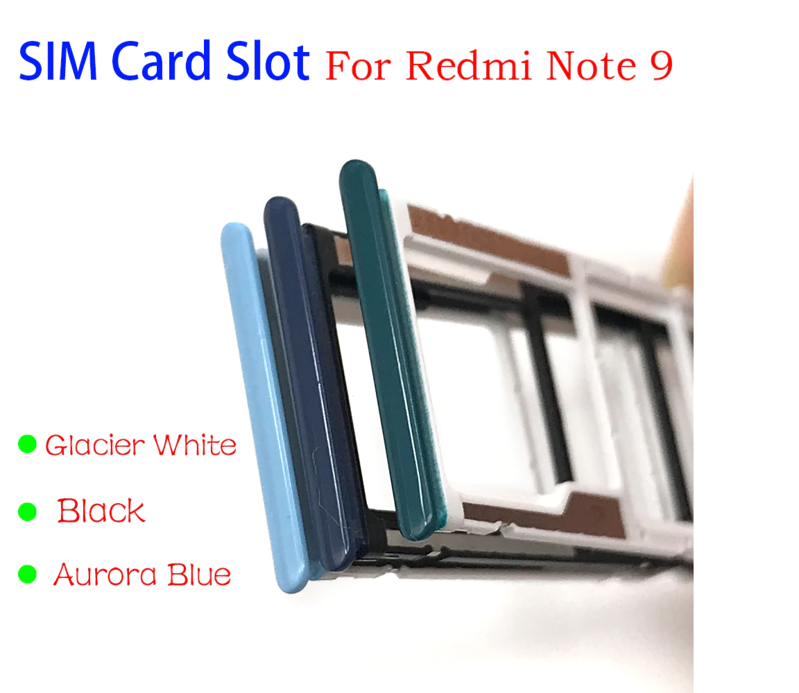 BANDEJA CHAROLA SIM PARA XIAOMI REDMI NOTE 9S REDMI NOTE 9 PRO