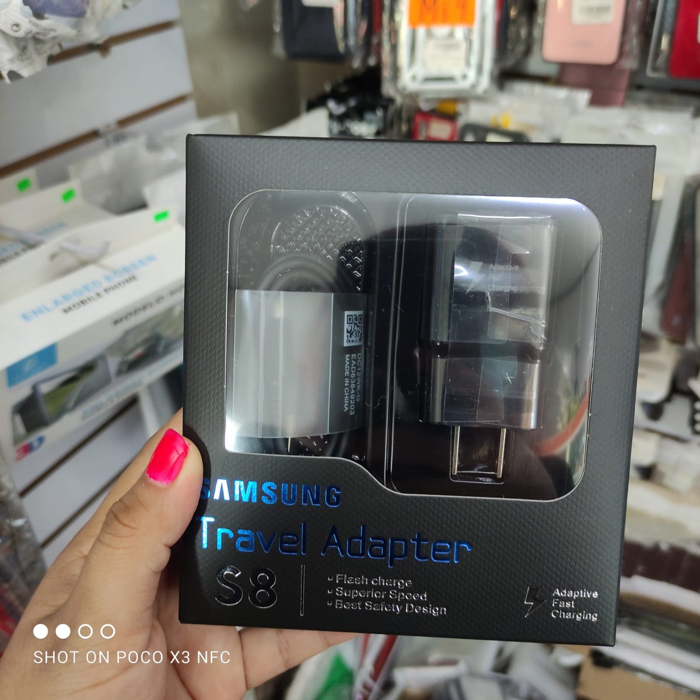 CARGADOR SAMSUNG S8 TIPO C EP-TA20