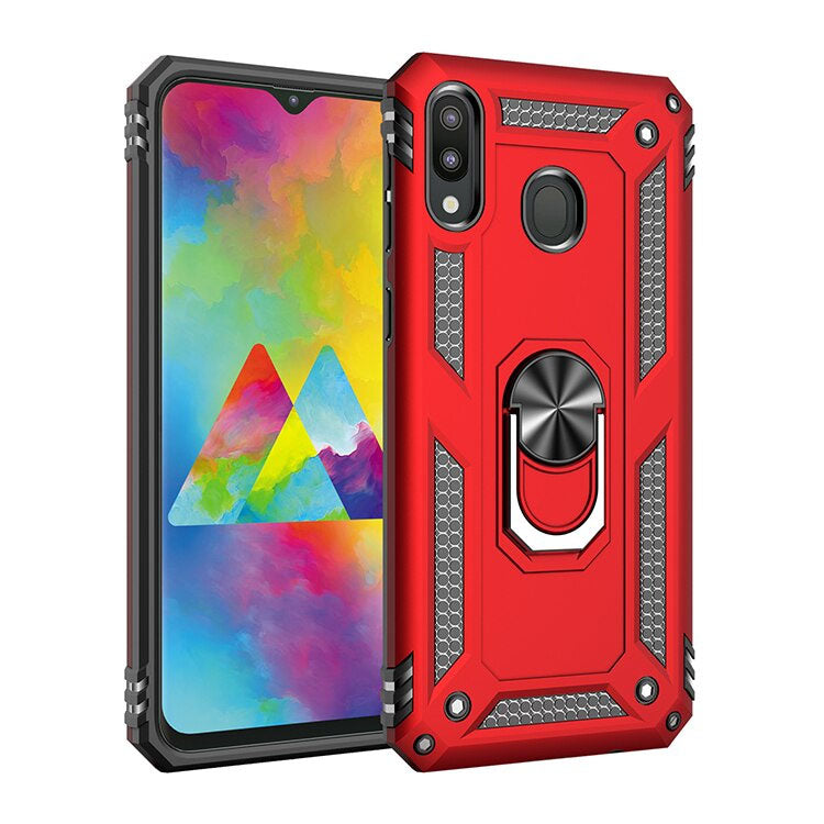 Funda Armor Anillo uso Rduo Para Samsung M20