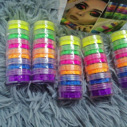 TORRE DE PIGMENTOS NEON FLUORESCENTES KYLIE