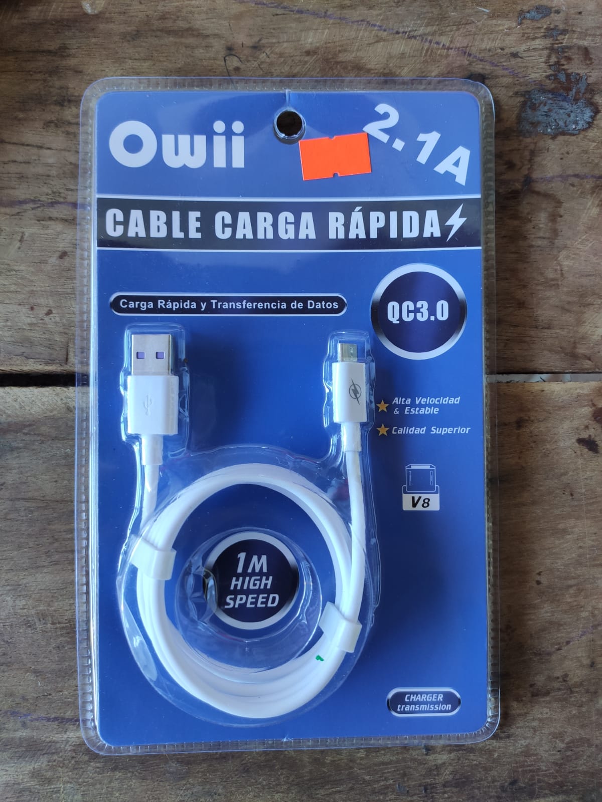 CABLE V8 1M OWWI
