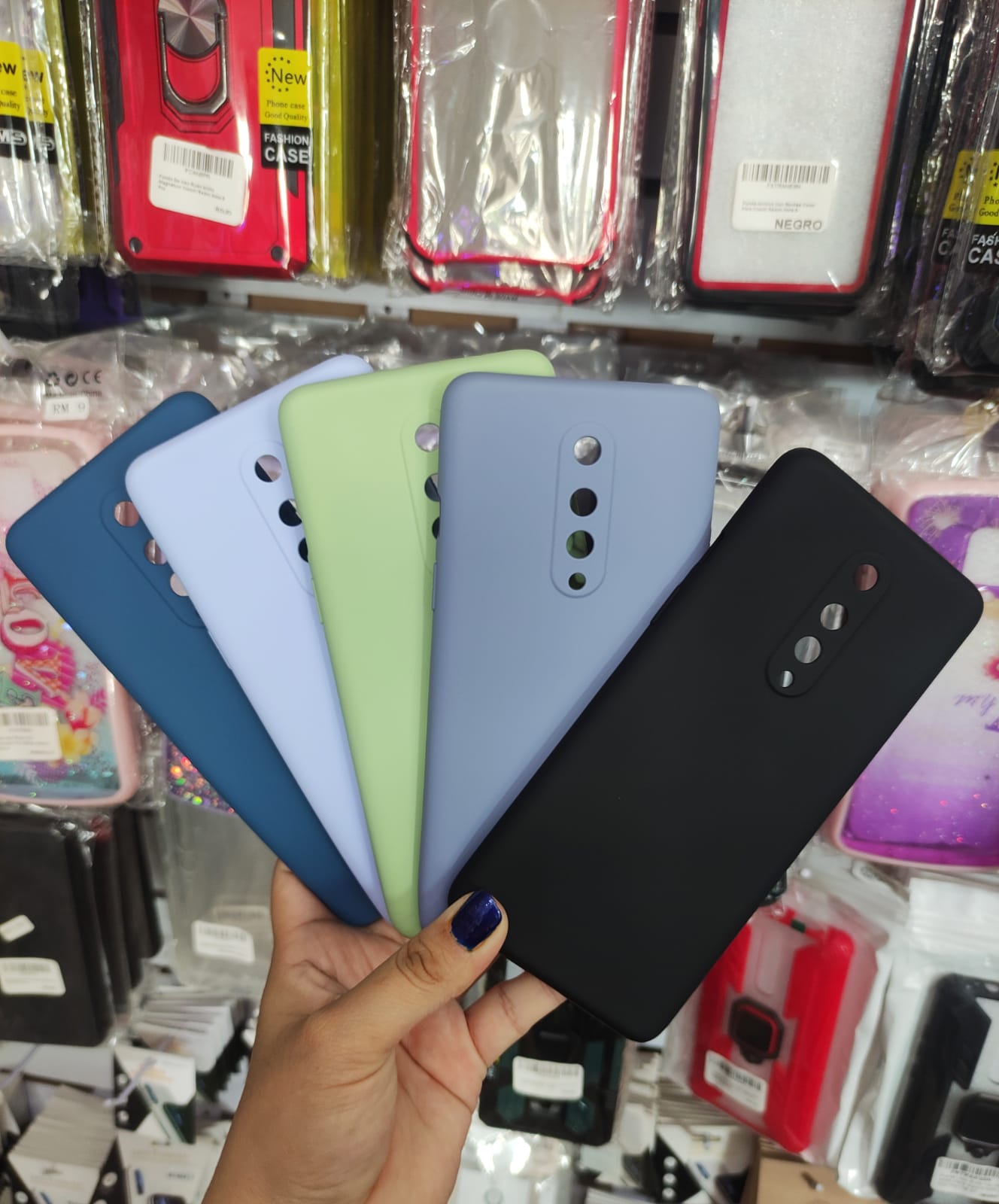 FUNDA SILICON PARA ONE PLUS 8