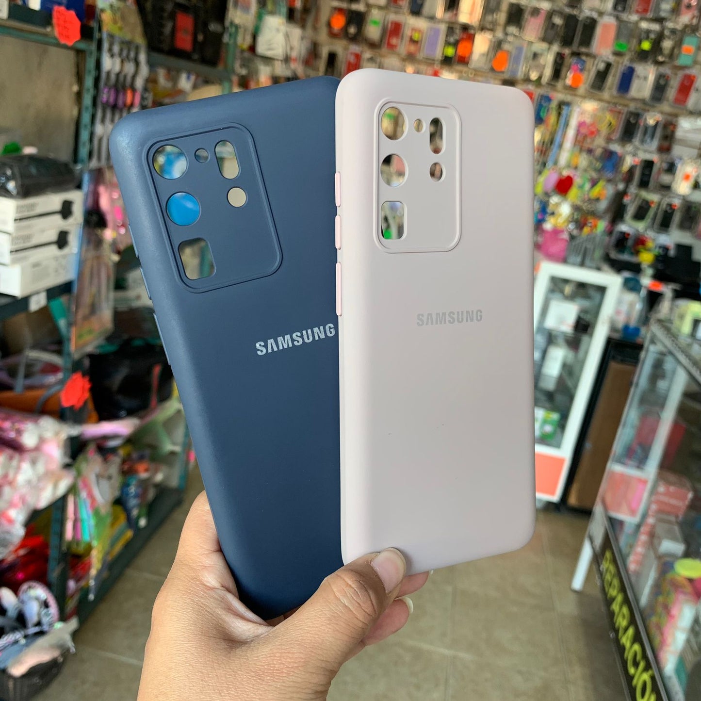 FUNDA SILICONA TIPO ORIGINAL PARA SAMSUNG S20 ULTRA