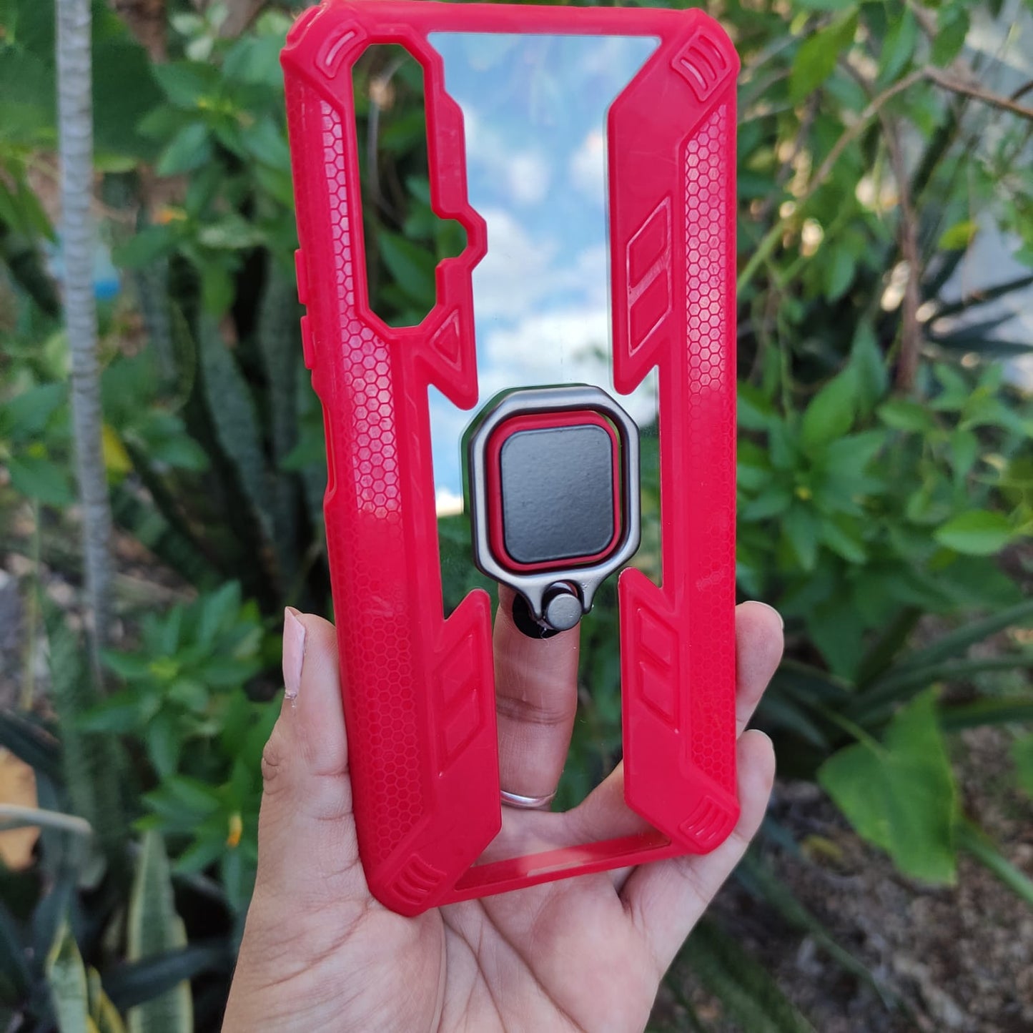 Funda Tpu con Anillo Para Huawei Nova 5T / Honor 20