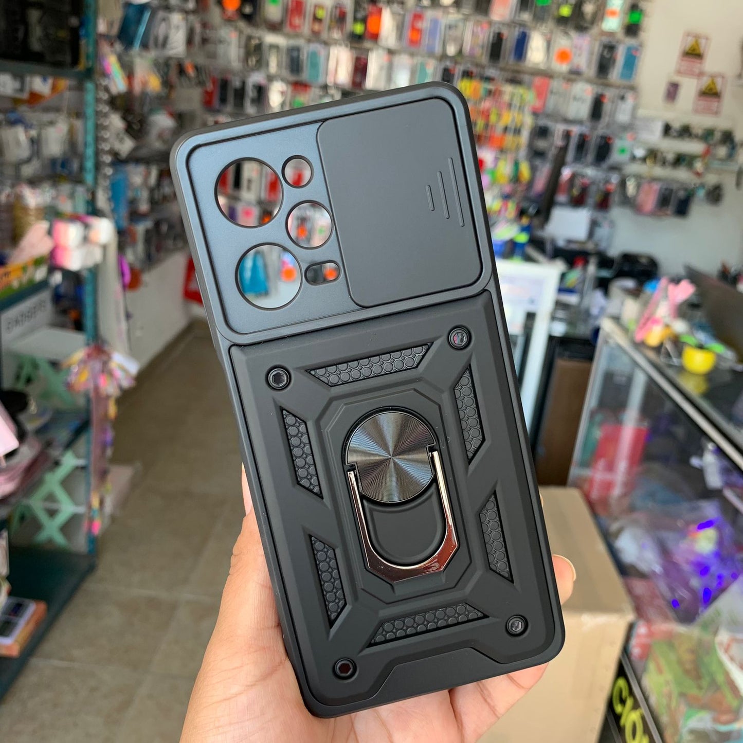 Funda Uso Rudo Con Protector Para Xiaomi Poco X5 Pro / Redmi Note 12 Pro (LC)