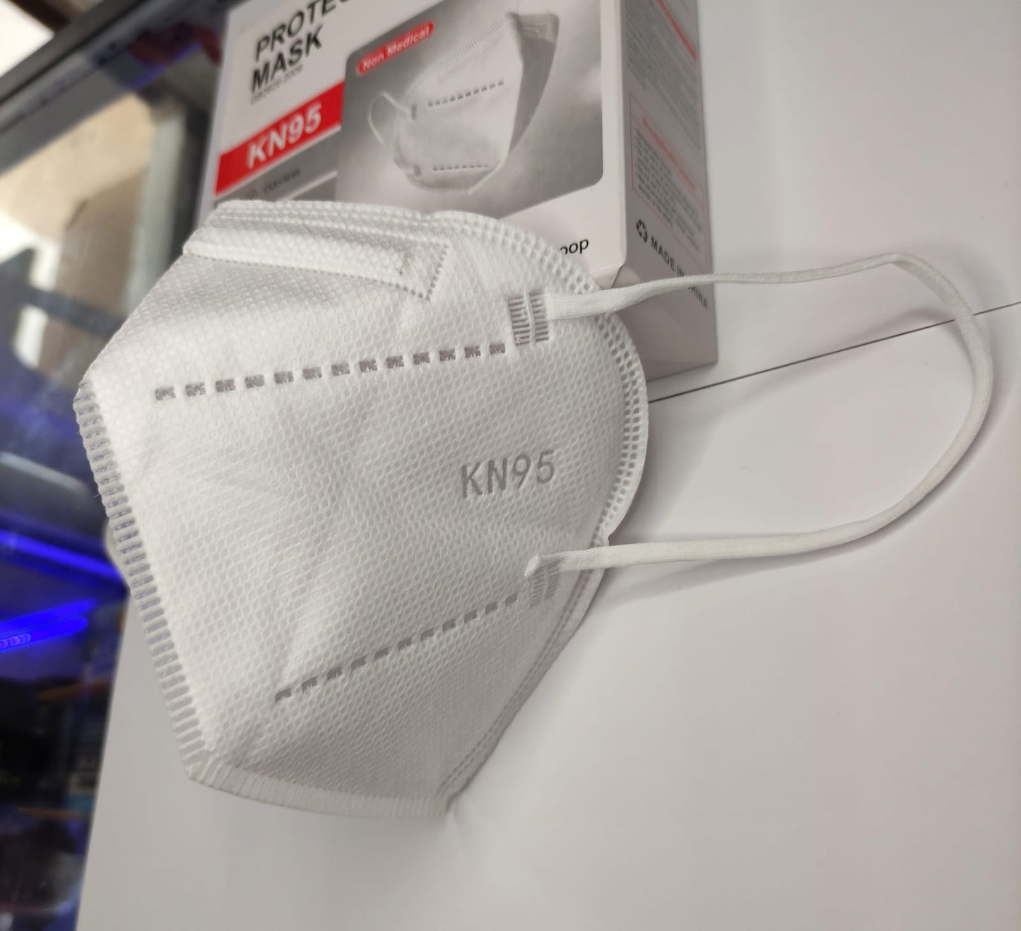 PAQUETE 10 PZ KN95 ADULTO COLOR BLANCO