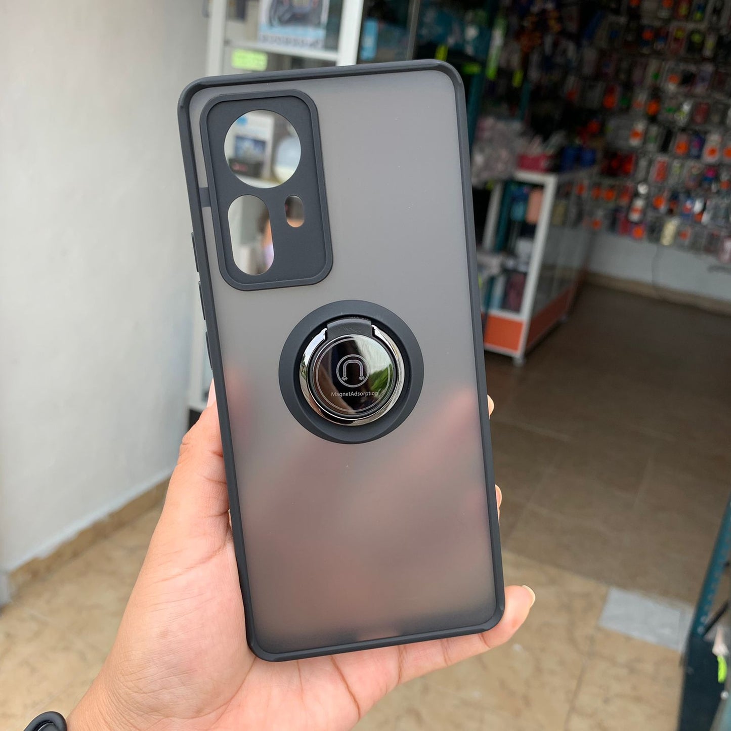 Funda Uso Rudo Anillo Para Xiaomi Mi 12 Pro