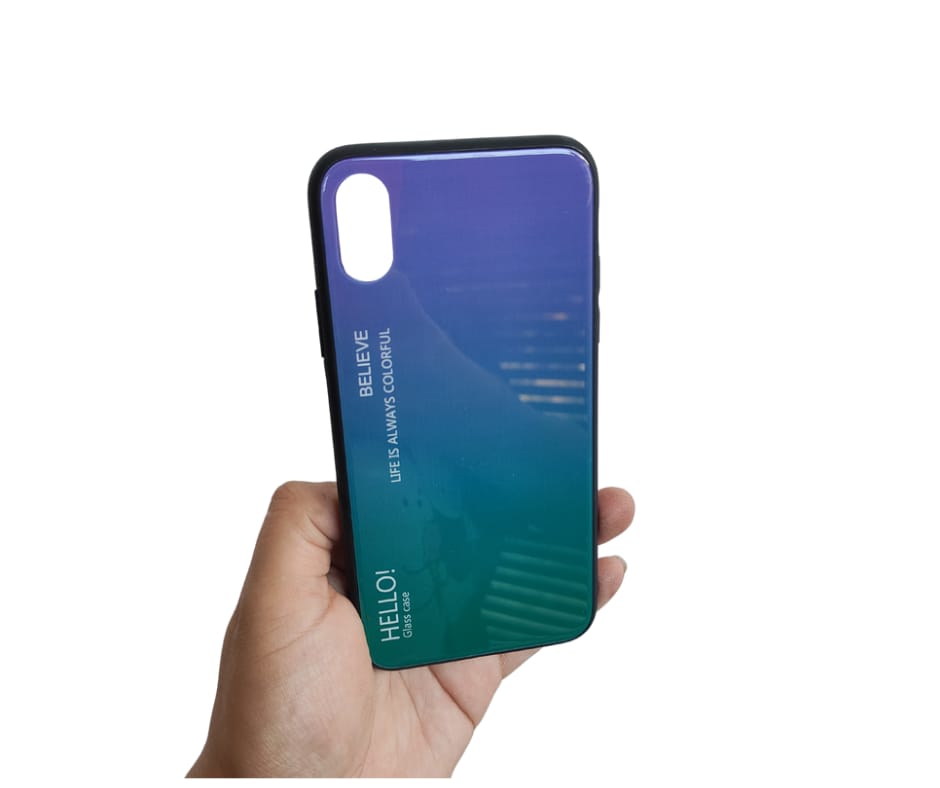 Funda de Cristal Degradado para Iphone Xs Max