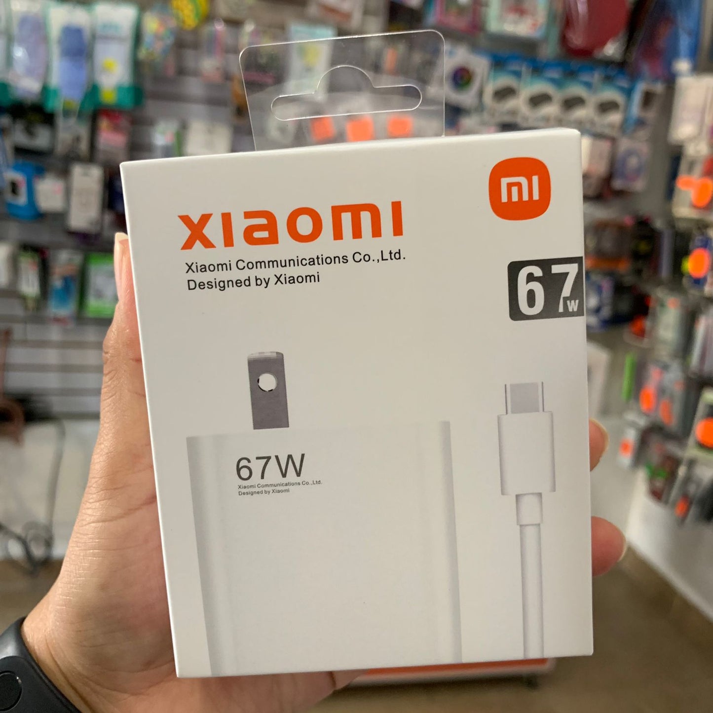 Cargador Xiaomi 67W 5.5A Tipo C