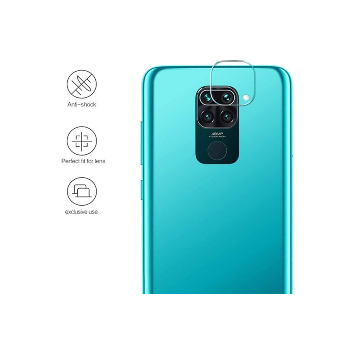 Mica Camara Para Xiaomi Redmi Note 9s / Note 9 Pro