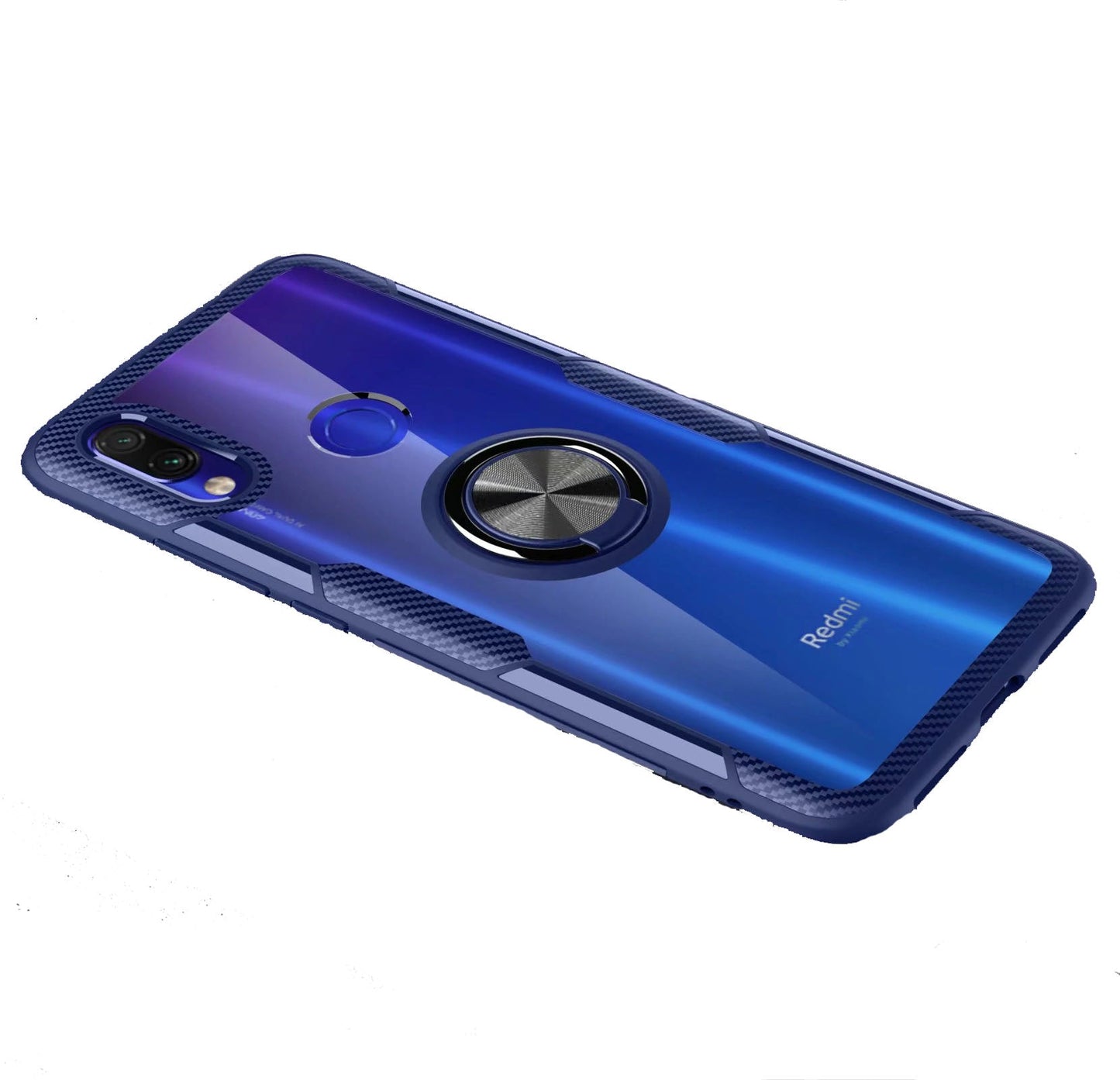 Funda Transparente Anillo Para Samsung M20