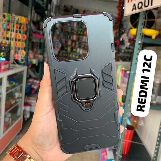 Funda Uso Rudo Anillo Para Xiaomi Redmi 12C (LC)