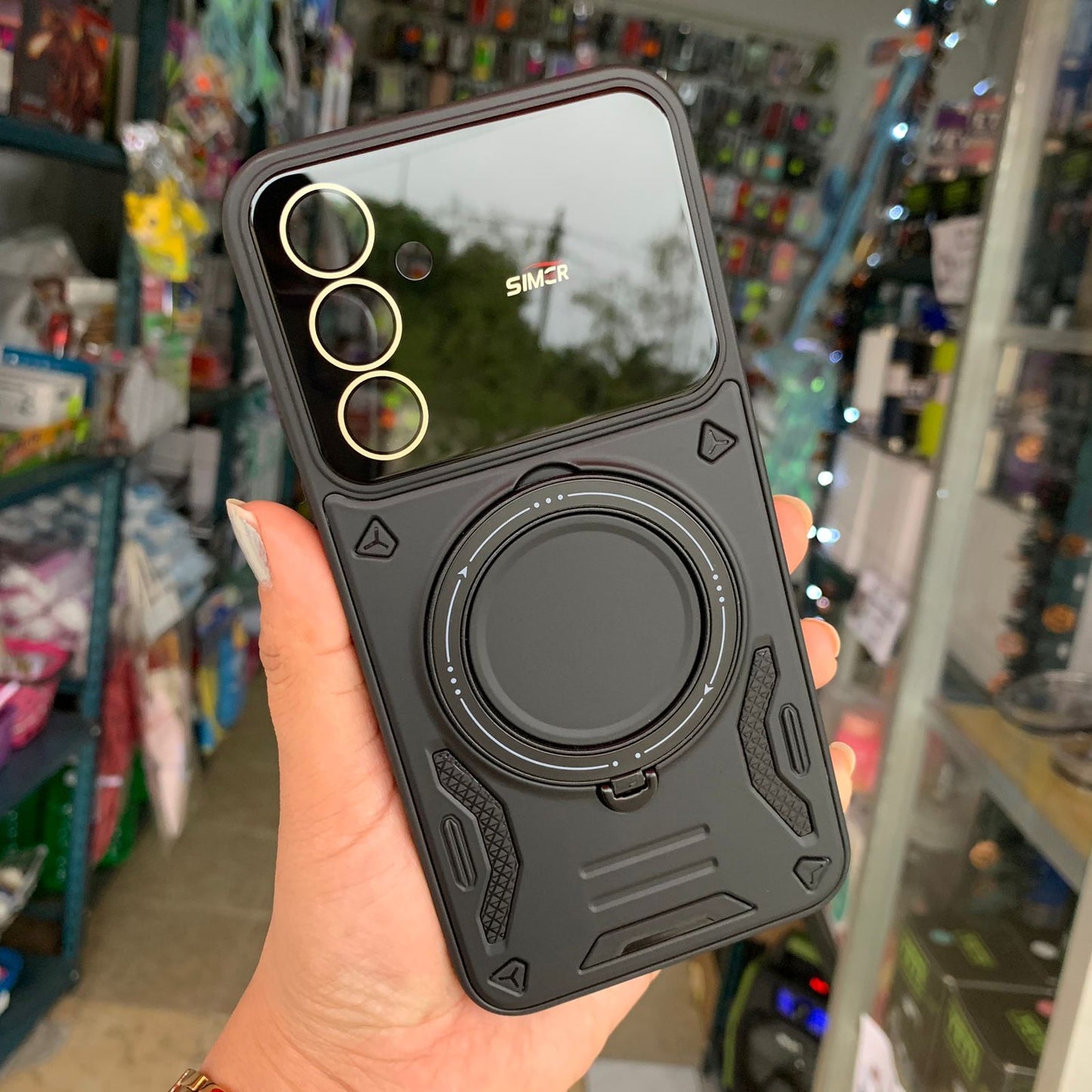 Funda Uso Rudo Magsaf Para Samsung Galaxy A54