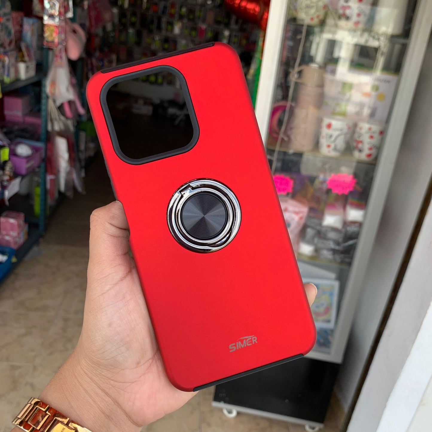 Funda Uso Rudo Anillo Para Honor X8A