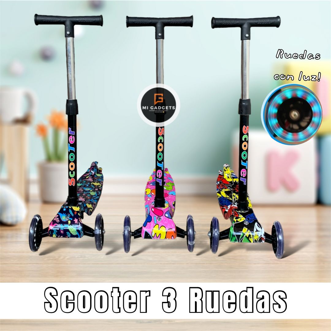 Patin Scooter 3 Ruedas Diseños