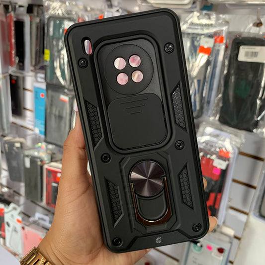 Funda Uso Rudo Con Protección De Camara Deslizante Para Huawei Y9A