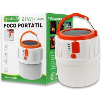 Lampara de emergencia Solar 21W MLEM-22