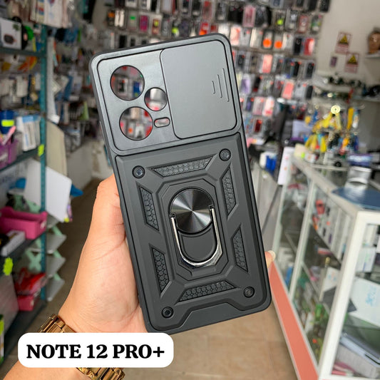 Funda Uso Rudo Con  Protector De Camara Para Xiaomi Redmi Note 12 Pro+(LC)