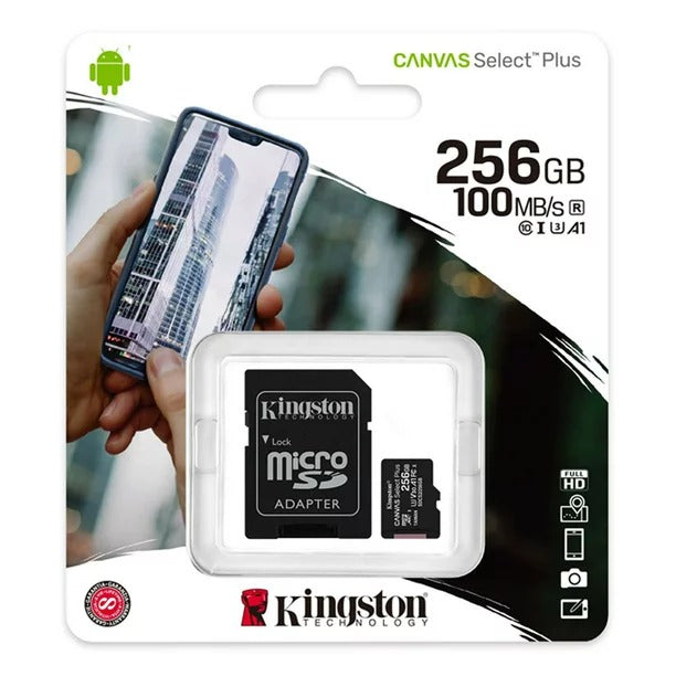 Memoria Micro SD MICROSD 256Gb Kingston