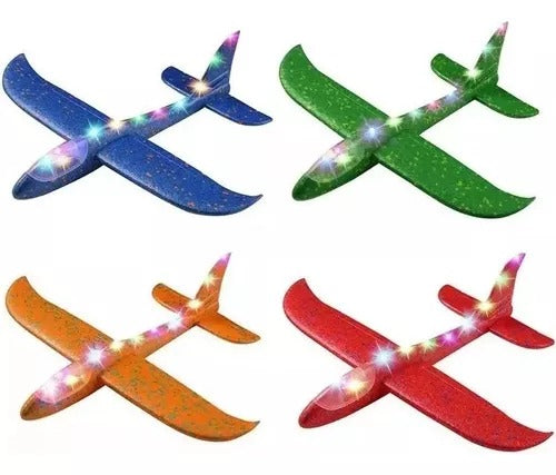 Avion De Unicel Con Luz