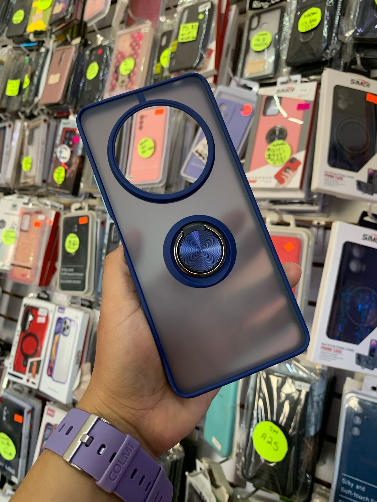 Funda Uso Rudo Anillo Para Xiaomi Redmi 14C / Poco C75