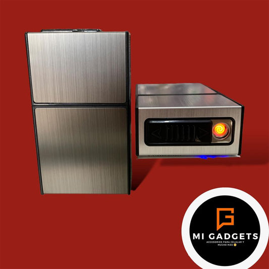 Cigarrera Con Encendedor Eléctrico HJ-181