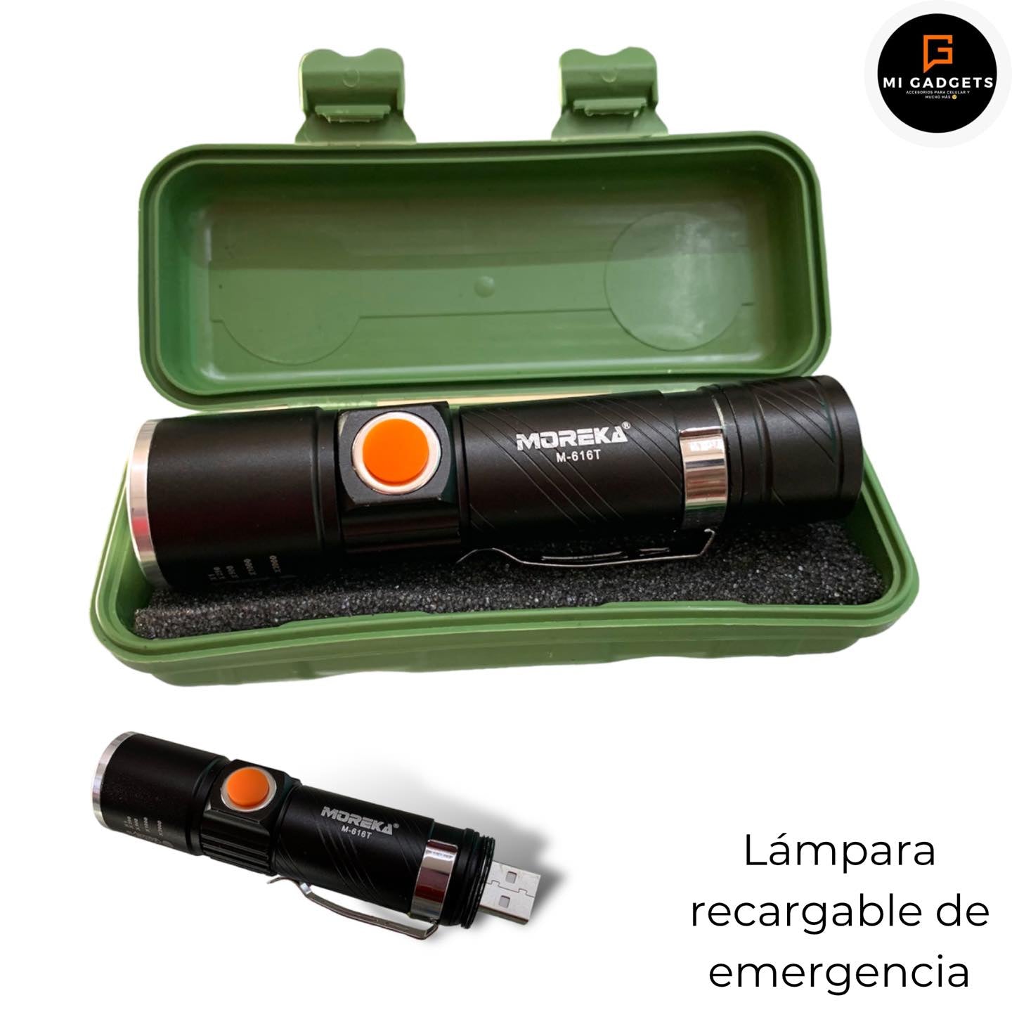 Lampara De Emergencia Moreka M-616T (ASOC)