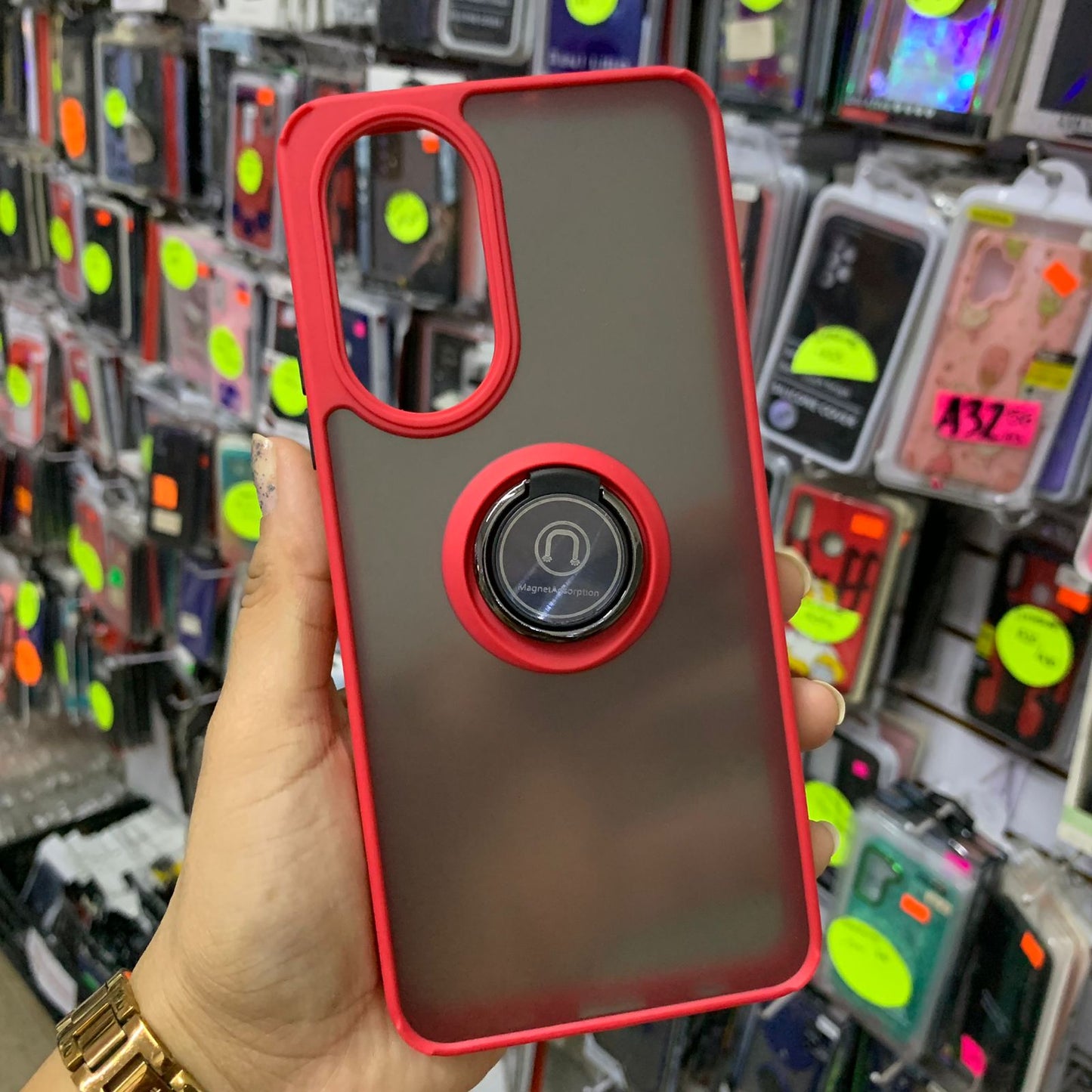 Funda Uso Rudo Anillo Para Honor X7
