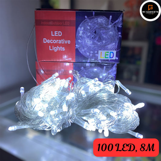 Serie De Foquitos Navidad Blanco 8M(ASOC)