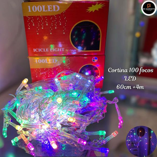 Cortina Luz Multicolor 4m x 60cm (ASOC)