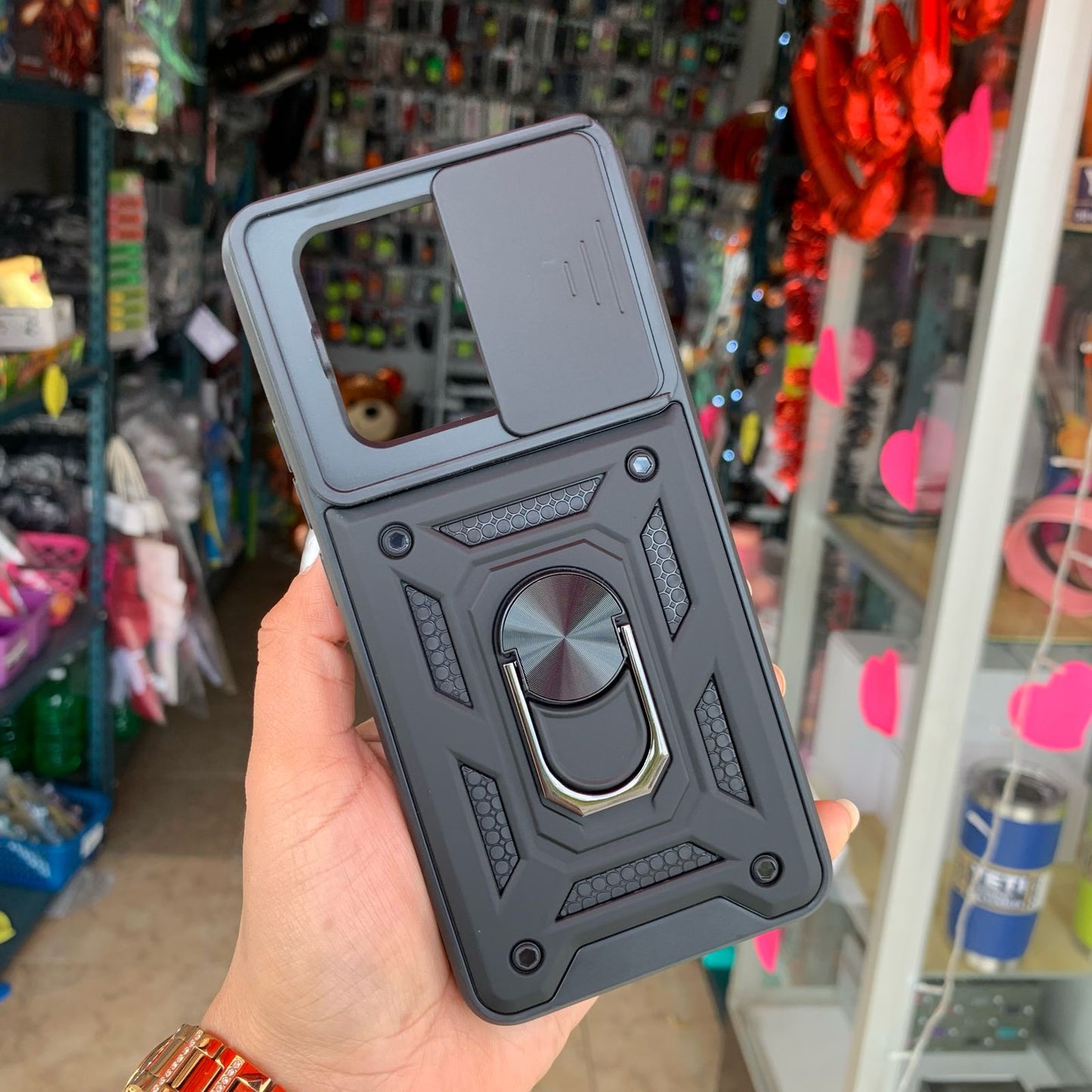 Funda Uso Rudo Con Protector De Camara Para Xiaomi 13T / 13T Pro