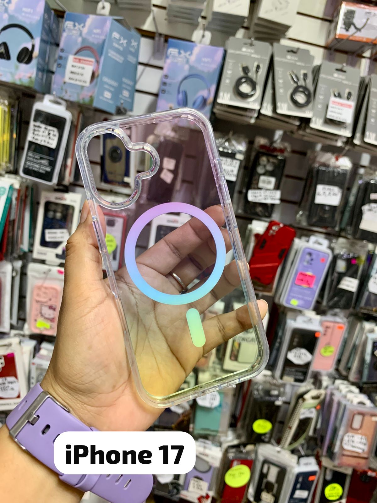 Funda Tornasol Para Iphone 17