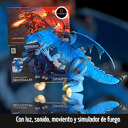 Dragon Con Luz, Sonido Y Vapor Y333-58