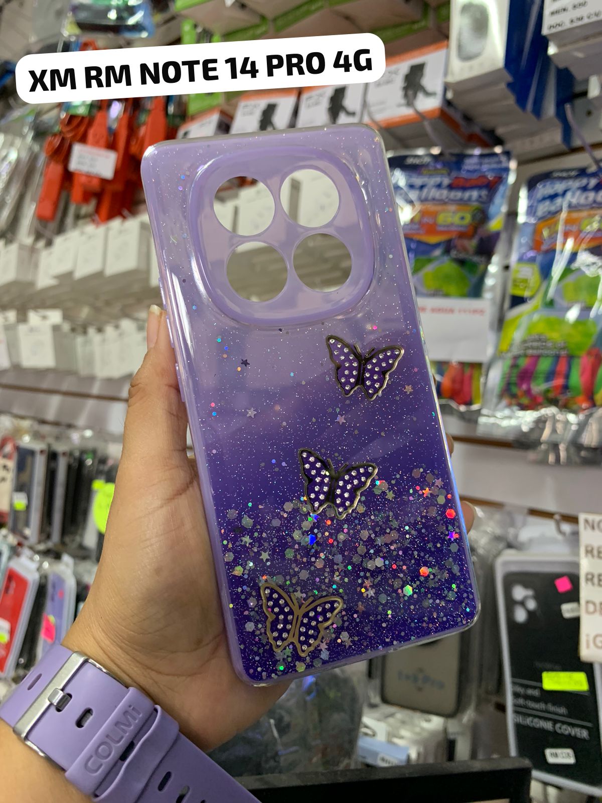 Funda Glitter Para Xiaomi Redmi Note 14 Pro 4G