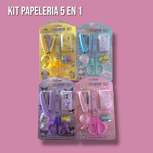Kit De Papelería 5 En 1 E026
