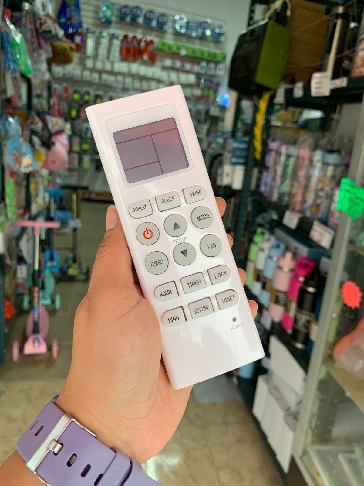 CONTROL UNIVERSAL PARA AIRE ACONDICIONADO