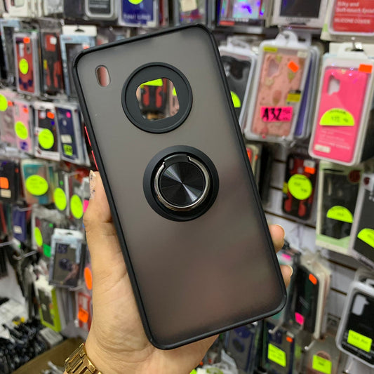 Funda Uso Rudo Con Anillo Para Huawei Y9A