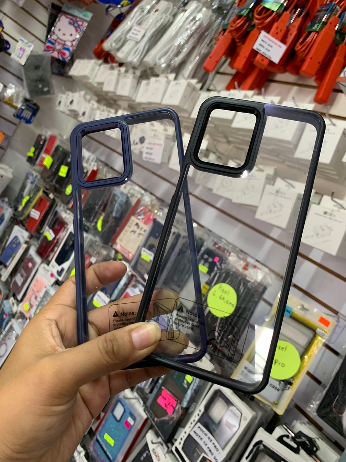 Funda Acrilico Borde Para Motorola G54