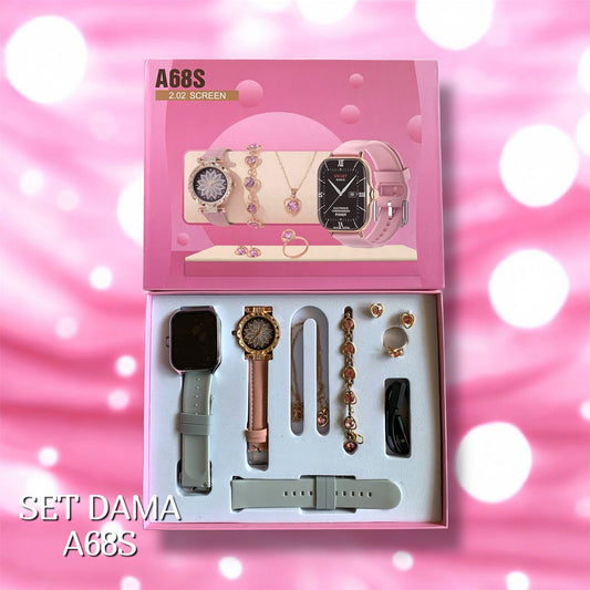 Paquete Combo Set Dama A68S