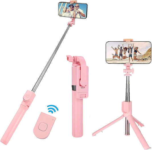 Selfie Stick Bluetooth Para Móvil Rotación 360°