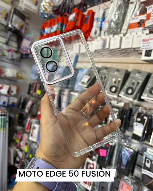 Funda Uso Rudo Acrilico Para Motorola Moto Edge 50 Fusion
