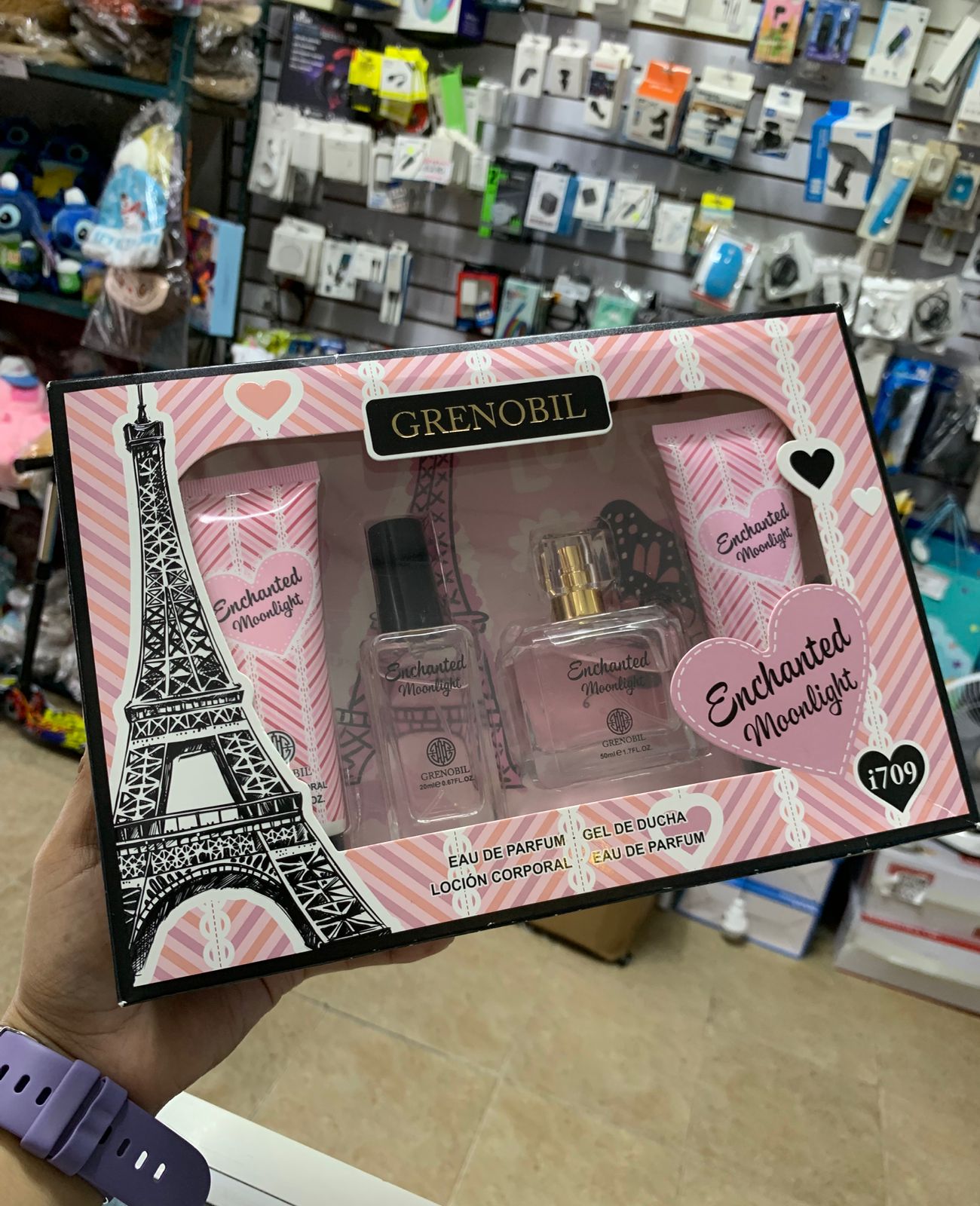 SET PERFUME DAMA I709