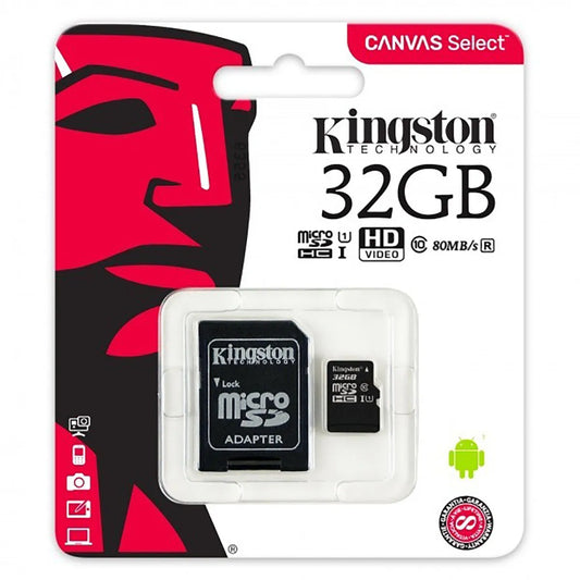 Memoria Micro SD MICROSD 32Gb Kingston SDC10