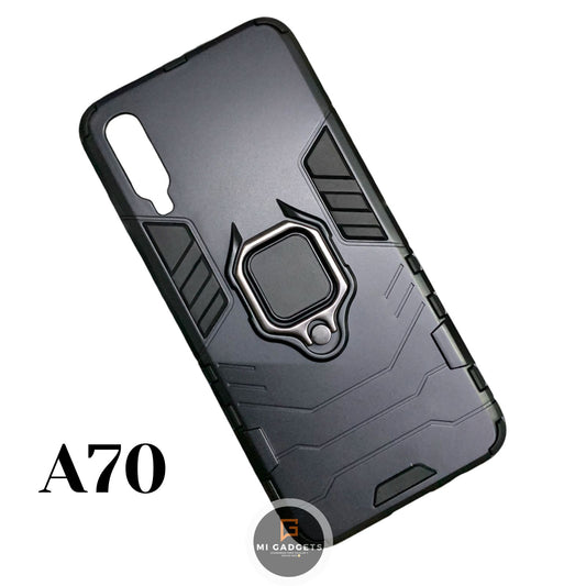 Funda Uso Rudo Anillo Para Samsung A70