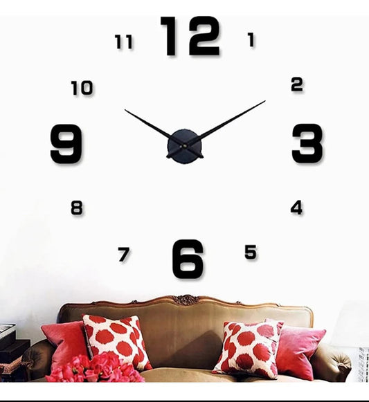 Reloj 3D De Pared Chico