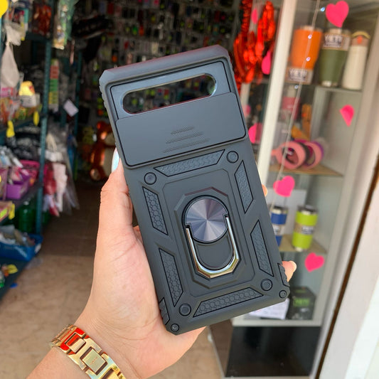 Funda Uso Rudo Anillo Para Google Pixel 6A