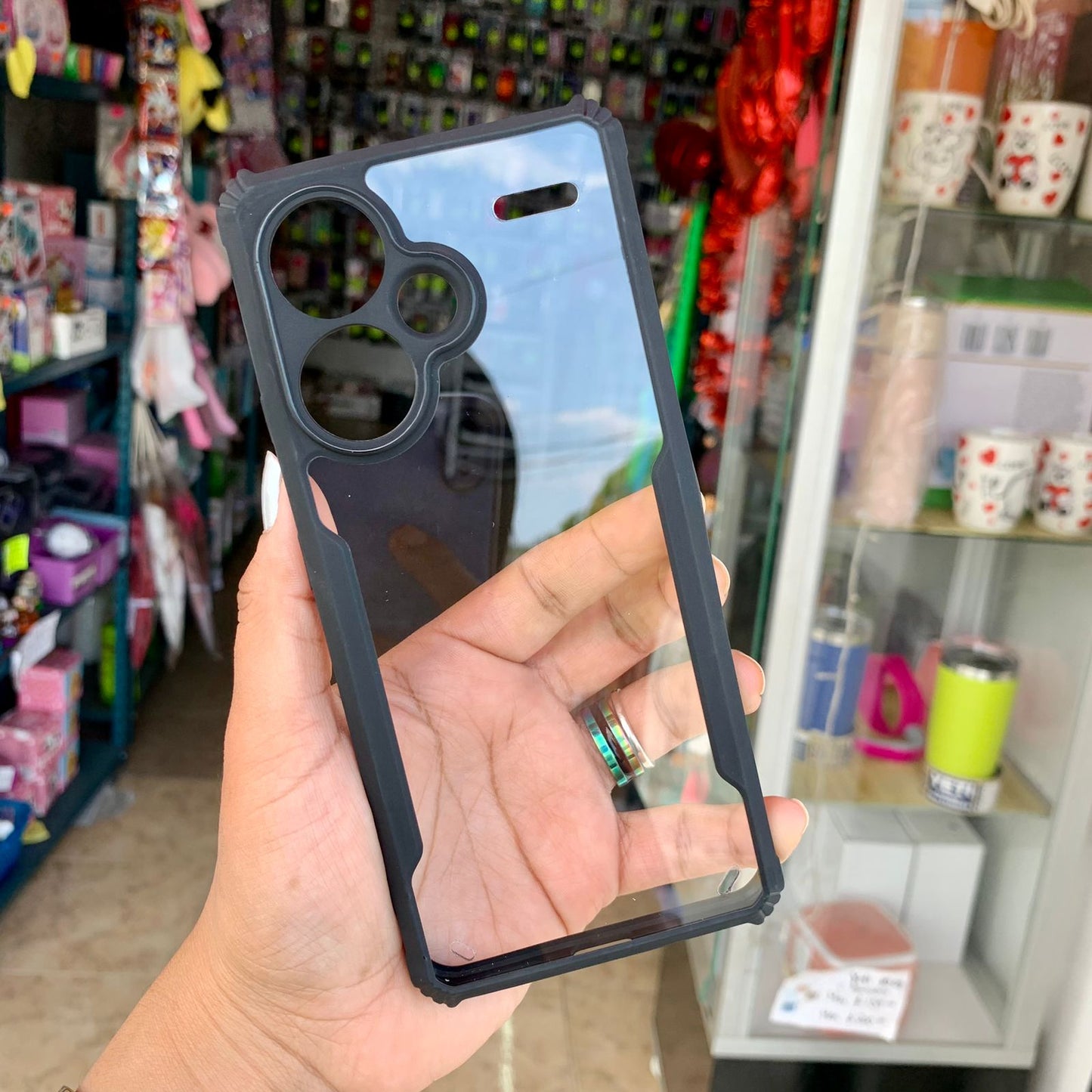 Funda Acrilico Rudo Para Xiaomi Redmi Note 13 Pro Plus