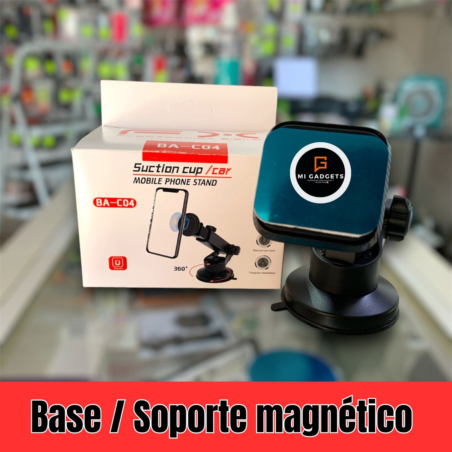 Base Soporte De Celular Para Auto BA-C04